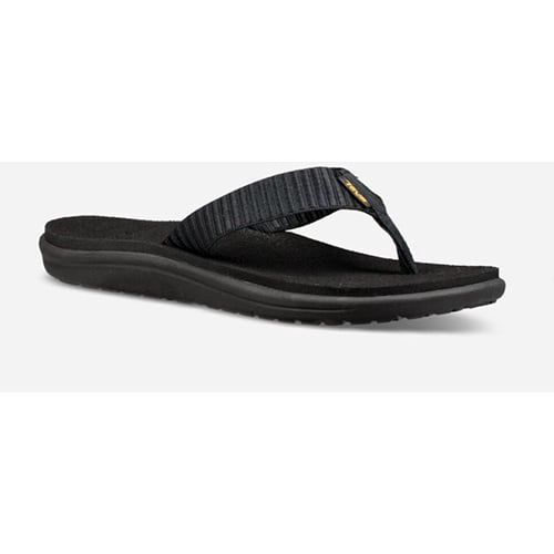 Teva Voya Flip Women's Sandals, Color: Bar Street Black, Size: 6