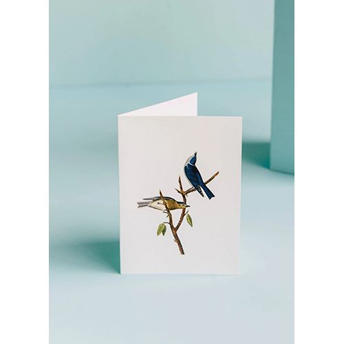 Card-Blue Birds
