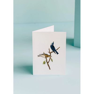 Card-Blue Birds