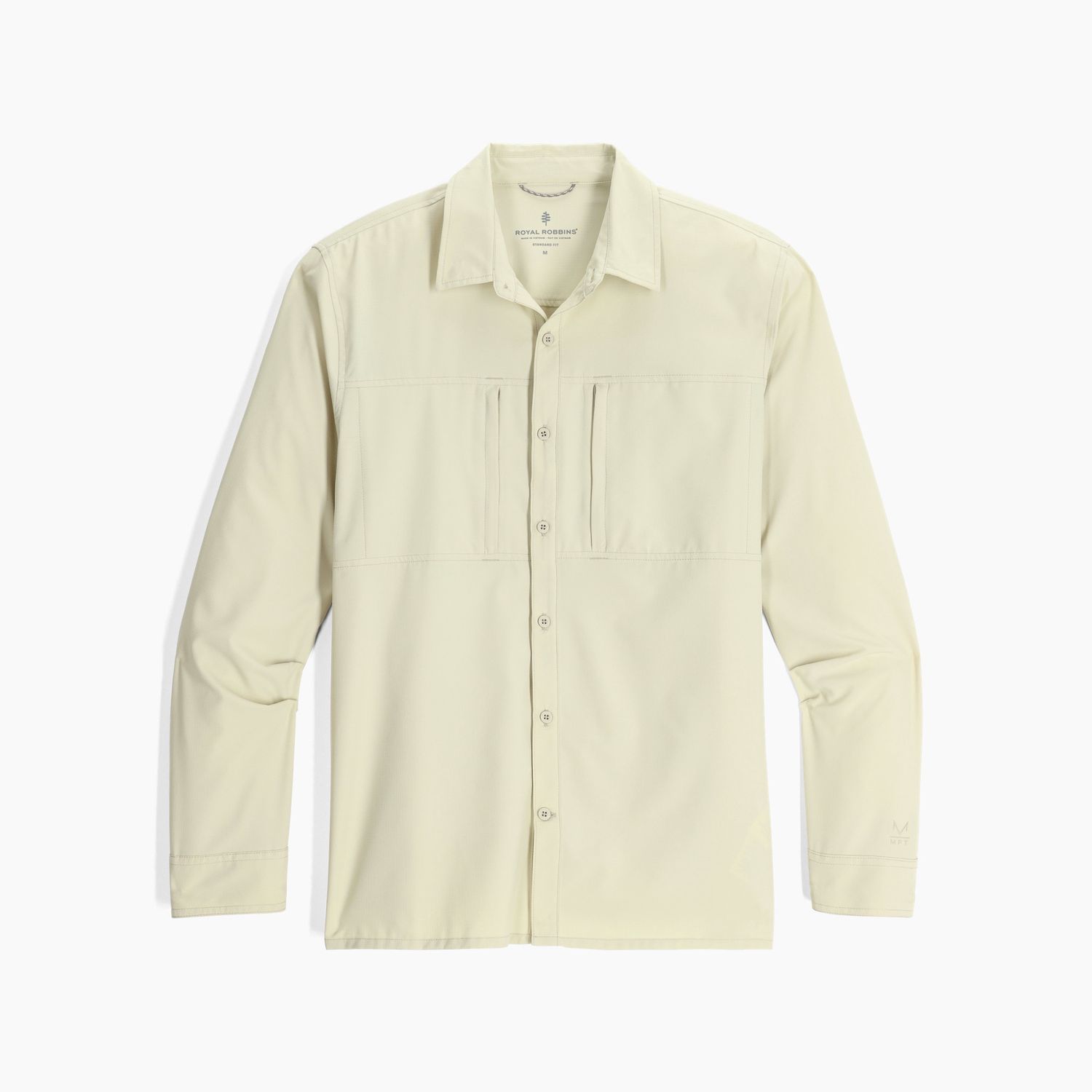 Royal Robbins Expedition lll Men's Long Sleeve Shirt, Color: Sandstone, Size: Small