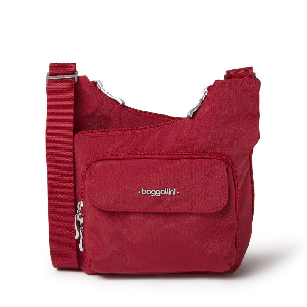 Baggallini Criss Cross Handbag, Color: Apple