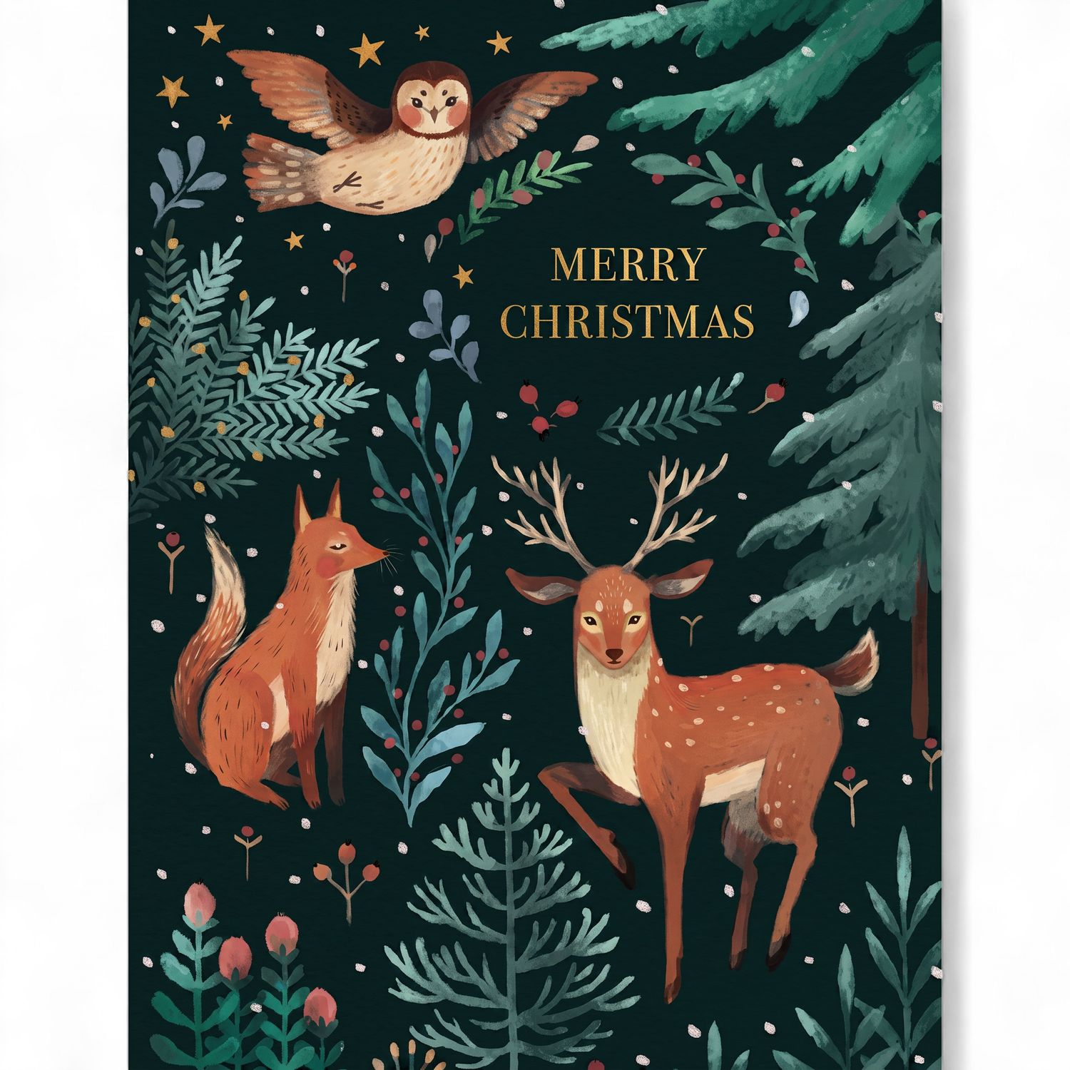 Notelet Boxed Christmas Cards-N93441