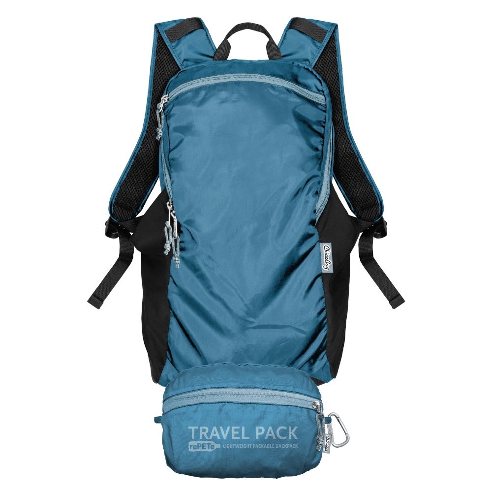 Chicobag Travel Pack-RePETe &amp; Refine, Color: Sapphire