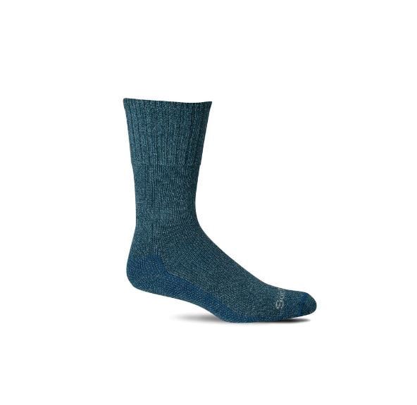 Women's Big Easy | Relaxed Fit Socks, Color: Teal, Size: MD/LG