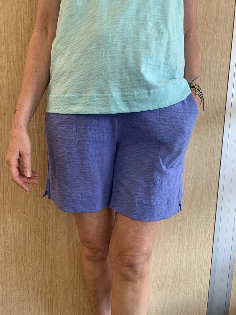 Escape Cotton Slub Short, Women's, Color: Baja Blue, Size: Large