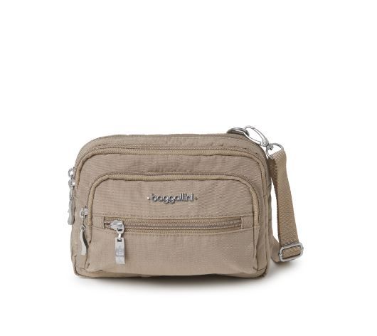 Triple Zip Handbag, Color: Beach