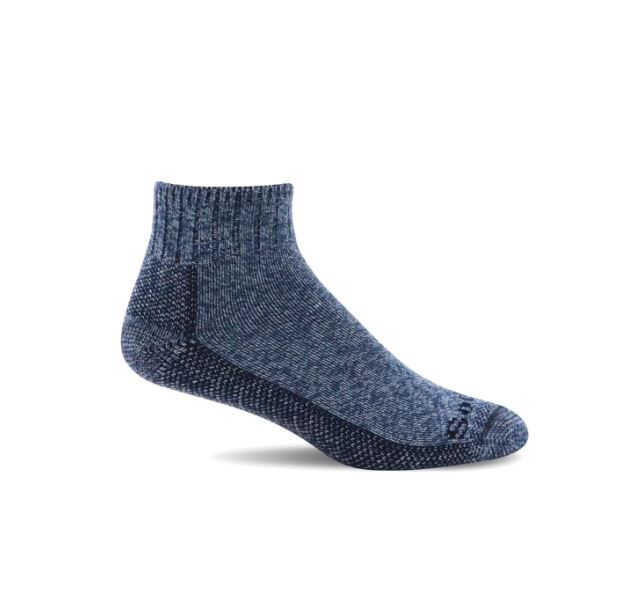 Sockwell Women's Big Easy Mini | Relaxed Fit Socks-D, Color: Denim, Size: MD/LG