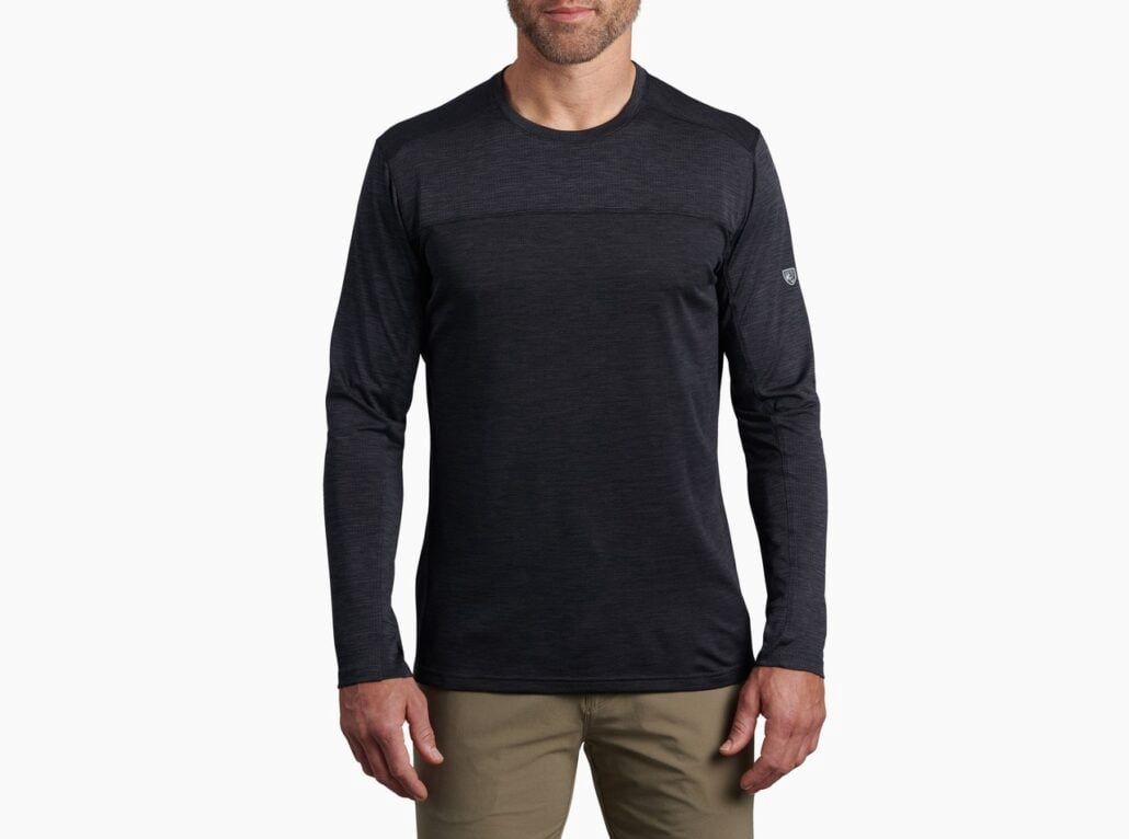 Kuhl Engineered Long Sleeve-D, Color: Black, Size: Small