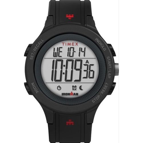 Timex Ironman T200 42mm Silicone Strap Watch, Color: Black