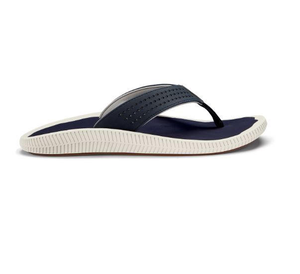 Olukai Ulele Men's Sandals, Color: Blue Depths/Charcoal, Size: 9