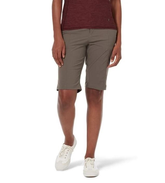 Royal Robbins Discovery III Women's Bermuda Shorts, Color: Falcon, Size: 2