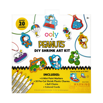 Peanuts D.I.Y. Shrink Art Kit