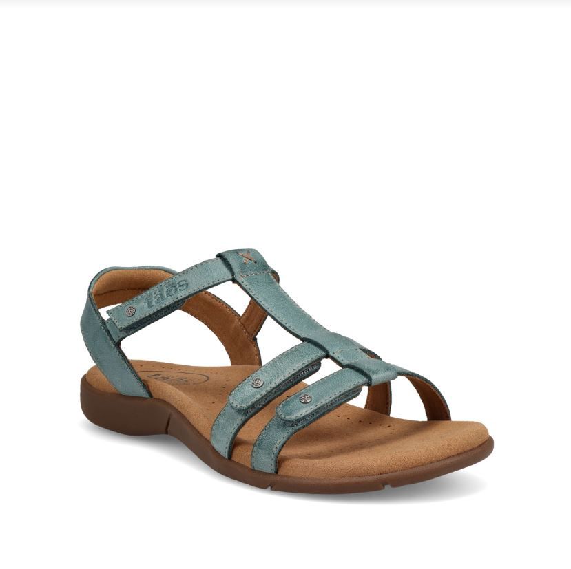Taos Footwear Trophy 2 Women's Sandals, Color: Teal, Size: 6