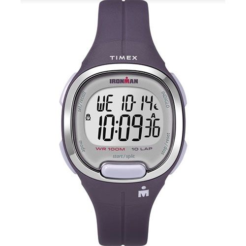 Timex Ironman Transit 33mm Mid-Size Purple Resin Strap Watch, Color: Purple