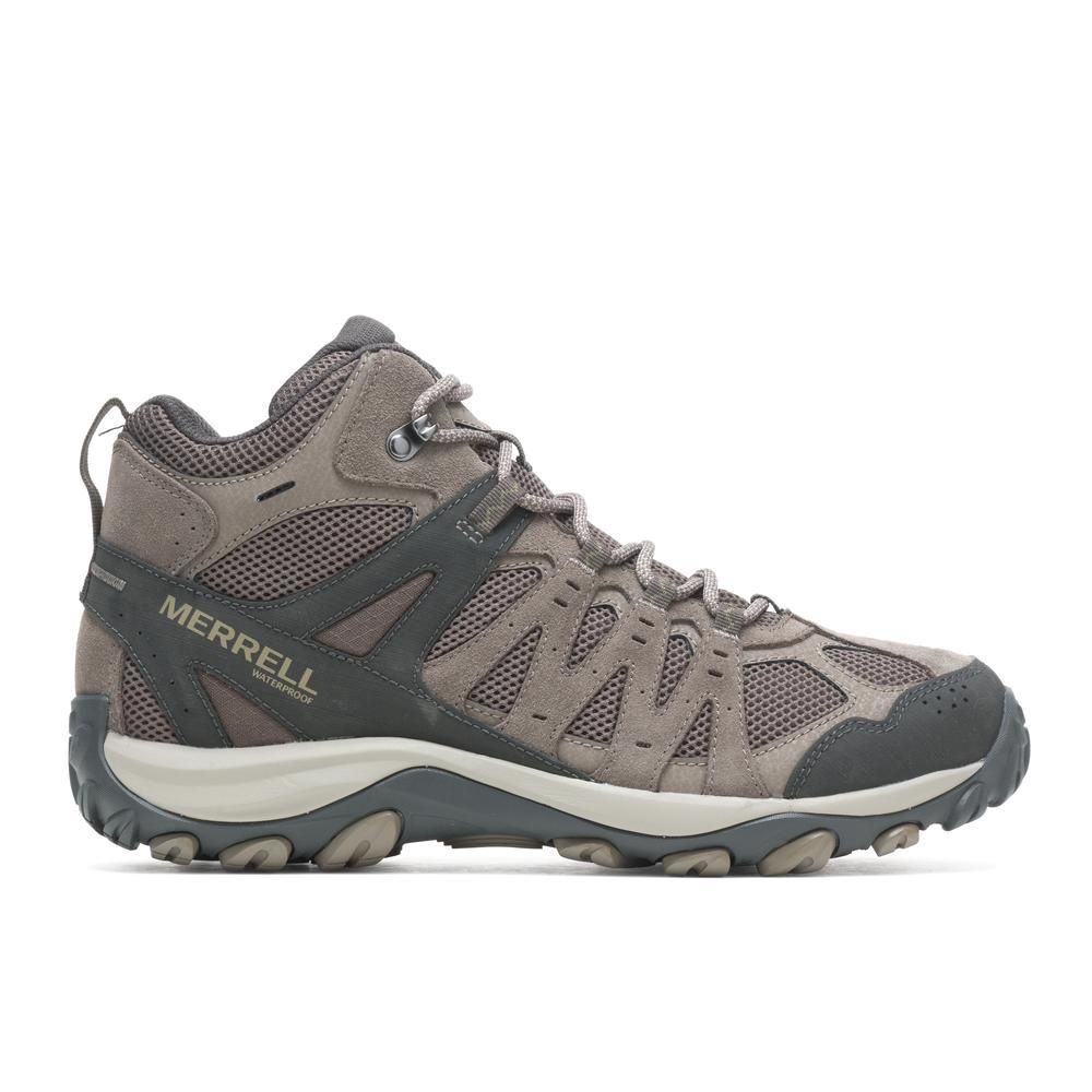Merrell Accentor 3 Mid WP Men's Hiking Boots-D, Color: Boulder, Size: 9