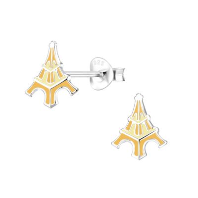 Tomas Jewelry Eiffel Tower Studs-Enamel