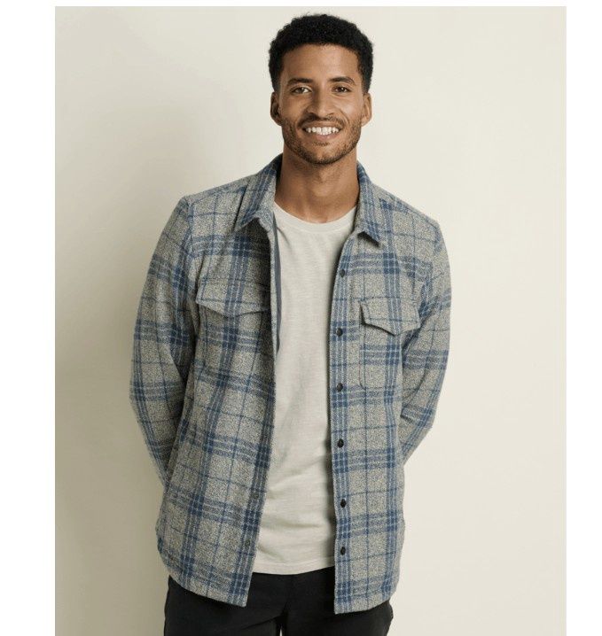 Toad&amp;Co Mojac Men's Shirt Jacket, Color: Barley, Size: Medium