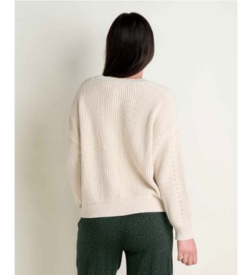 Toad&amp;Co Bianca Shaker Women's Crew Sweater