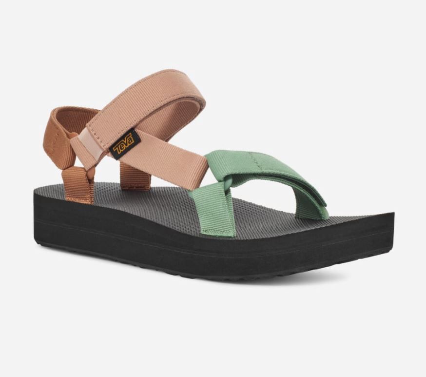 Teva Midform Universal Women's Sandals-D, Color: Clay Multi-D, Size: 6