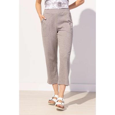 Escape Cotton Slub On The Go Capri, Women's