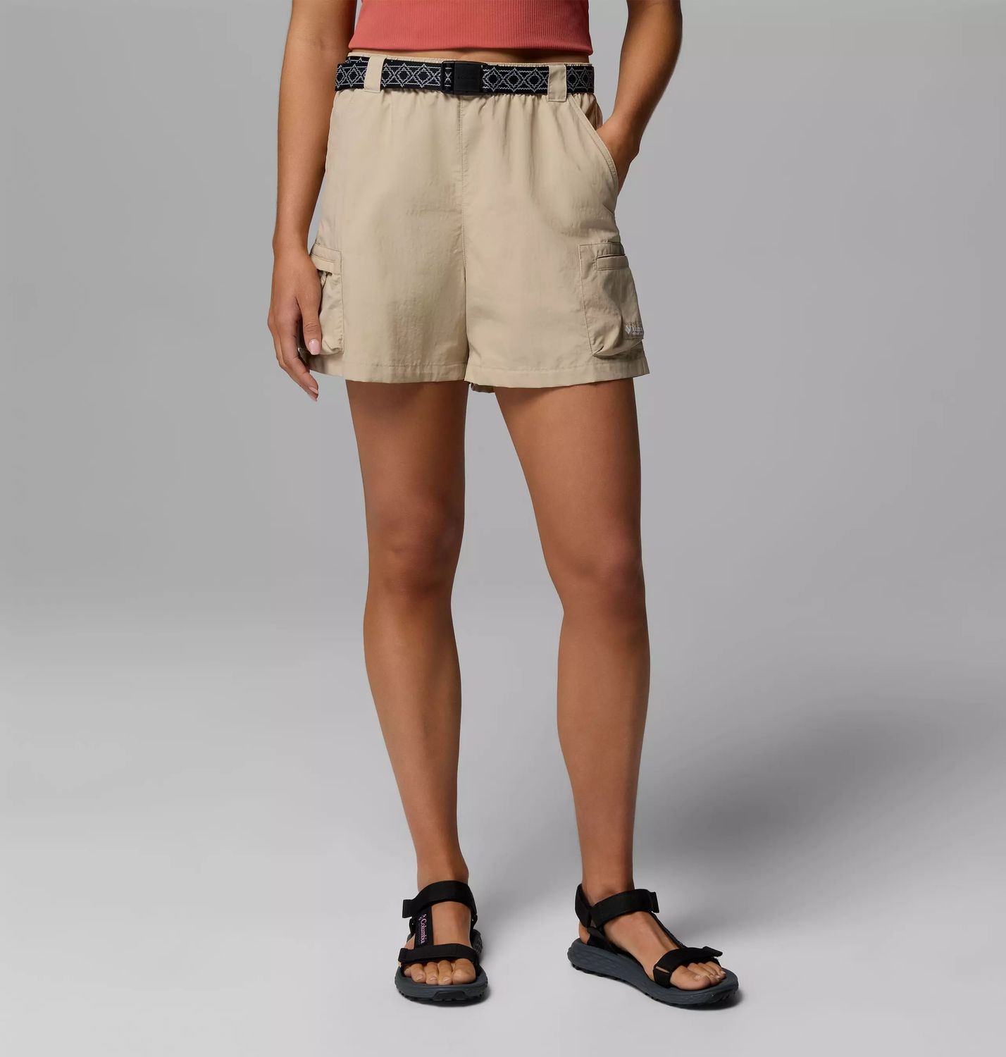 Columbia Sequoia Grove Women's Short, Color: Ancient Fossil, Size: Small