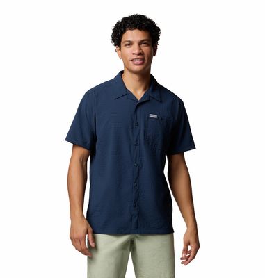 Utilizer Men's Short Sleeve Camp Shirt