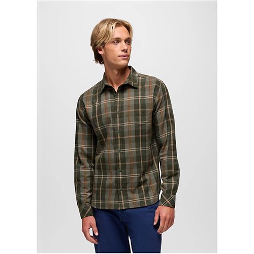 Los Feliz Flannel Shirt, Color: Spruce, Size: Small