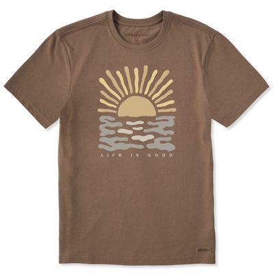 Men's Sun Over The Water Short Sleeve Tee Shirt