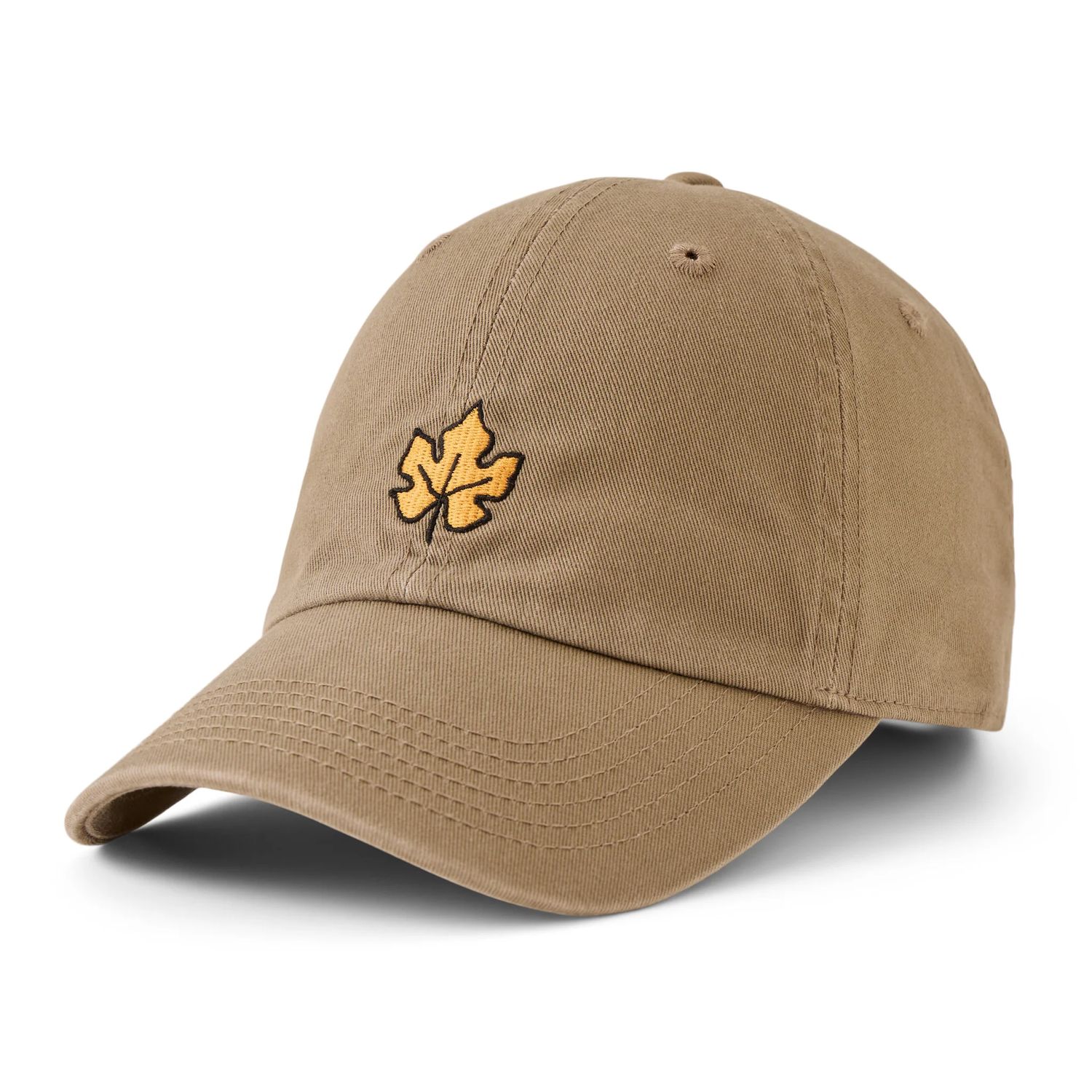 Life is Good Adult Unisex Autumn Leaf Chill Cap, Color: Mushroom Brown, Size: OS