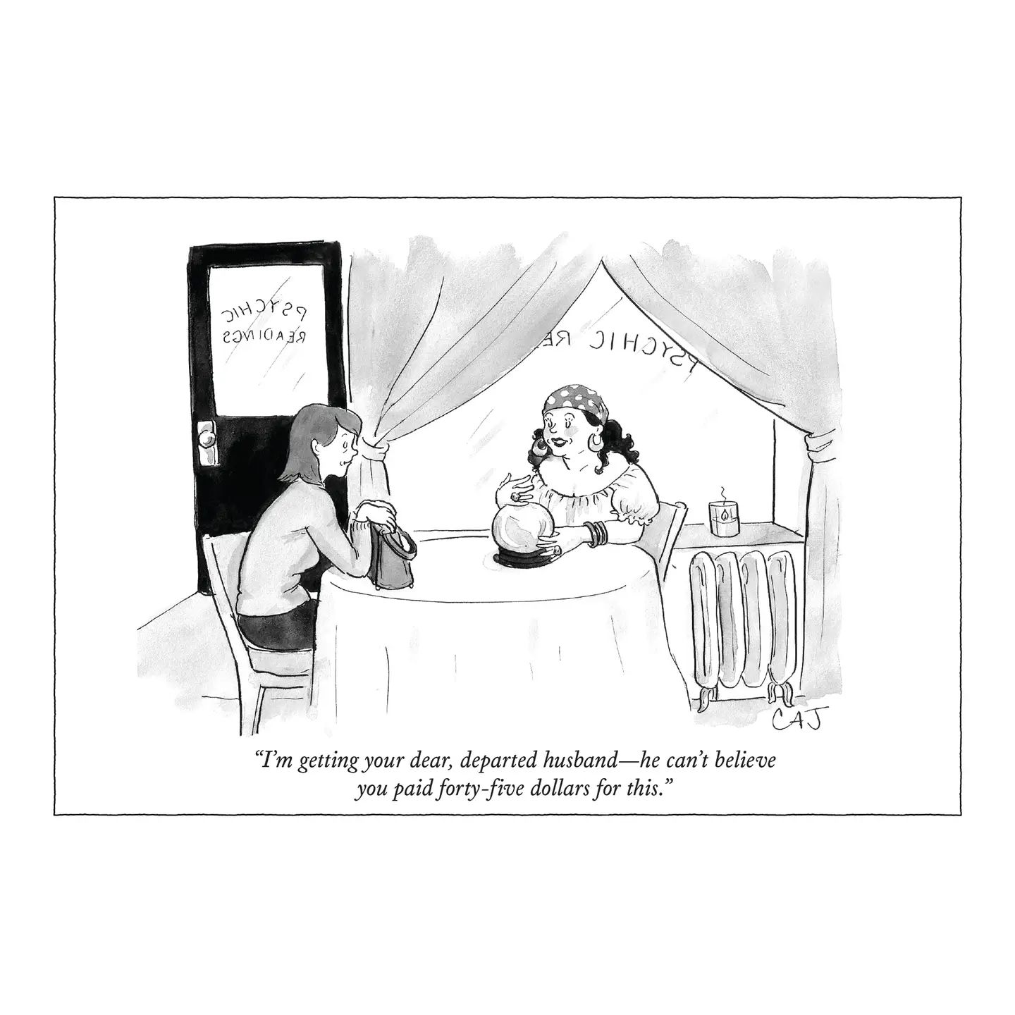 Card, NYC459-Your Dear, Departed Husband