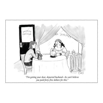 Card, NYC459-Your Dear, Departed Husband