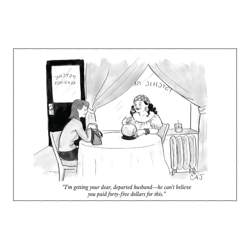 Card, NYC459-Your Dear, Departed Husband