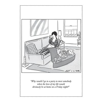 Card, NYC460-Why Would I Go to a Party