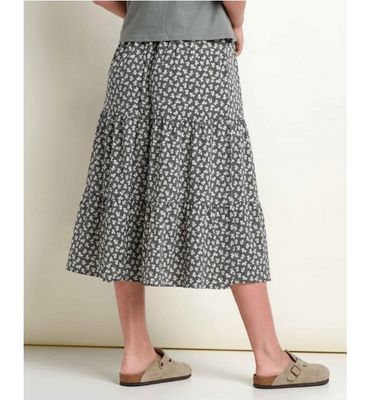 Toad&amp;Co Sunkissed Tiered Midi Women's Skirt