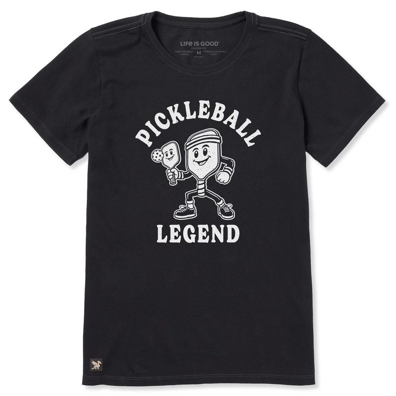 Women's Pickleball Legend Paddle Short Sleeve Tee Shirt