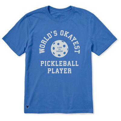 Men's Okay Pickleballer Short Sleeve Tee Shirt