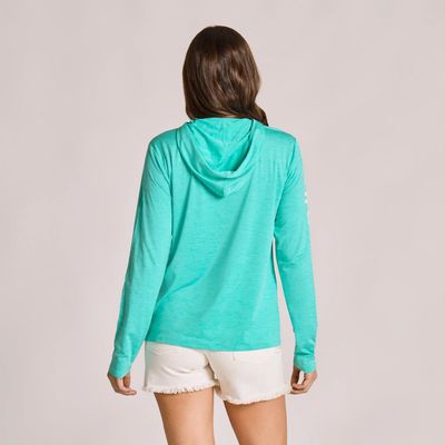 Life is Good Women's Long Sleeve Sun Crusher Hoodie