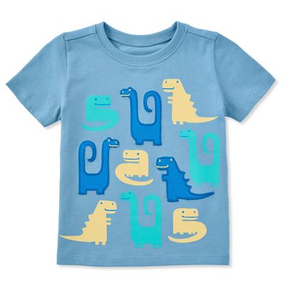 Dino Friends Short Sleeve Toddler Tee Shirt