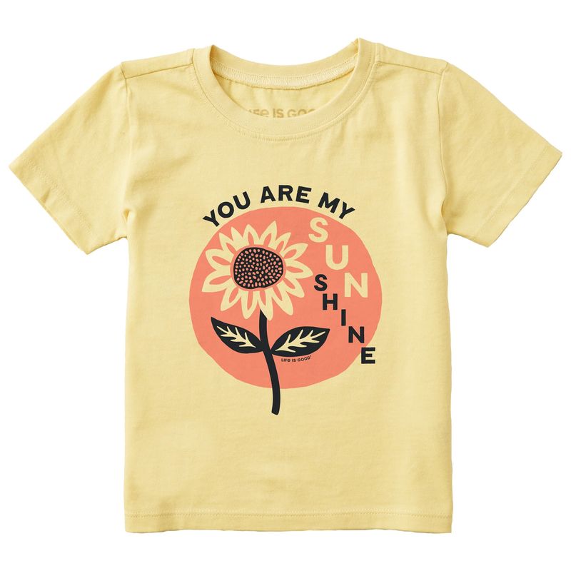 You Are My Sunflower Short Sleeve Toddler Tee Shirt
