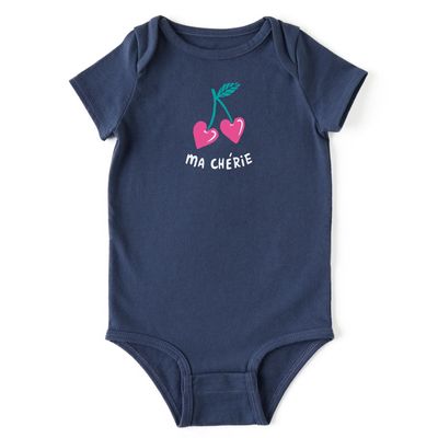 Infant Ma Cherie Short Sleeve Bodysuit