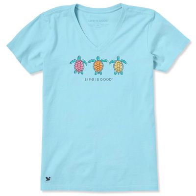 Women's Three Turtles Rally Short Sleeve Tee Shirt