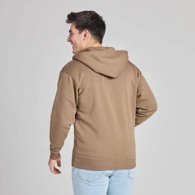 Life is Good Men's Solid Good Vibes Fleece Zip Hoodie