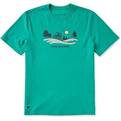 Men's Golf Course Cart Vista Short Sleeve Tee Shirt