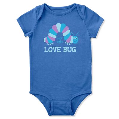 Infant Love Bug Caterpillar Short Sleeve Bodysuit