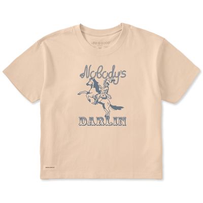 Women's Nobody's Darlin Cowgirl Short Sleeve Tee Shirt