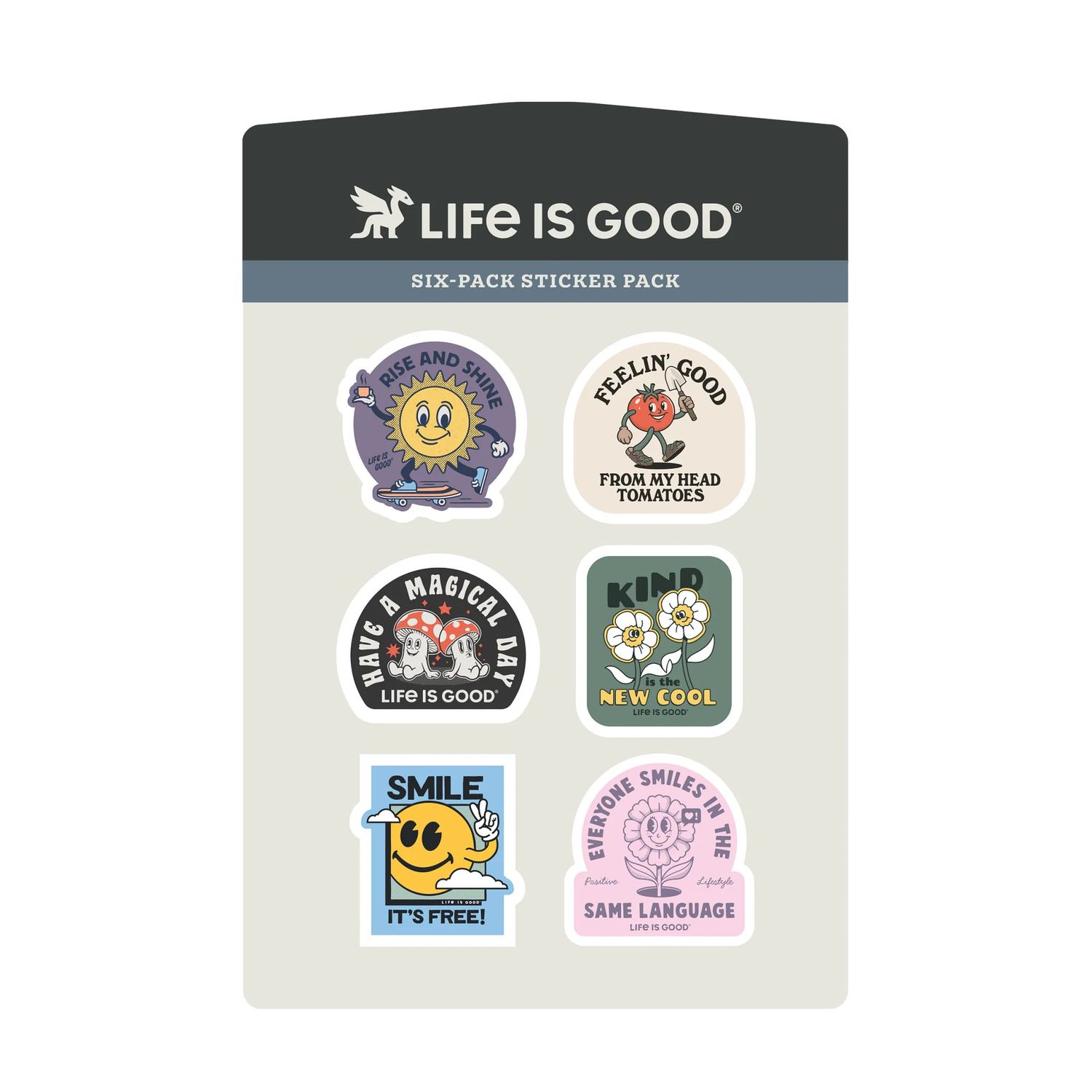 Six-Pack Sticker Pack 2