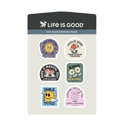 Six-Pack Sticker Pack 2
