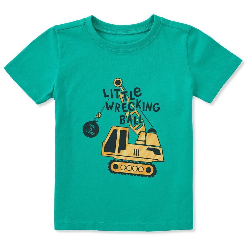Little Wrecking Ball Short Sleeve Toddler Tee Shirt