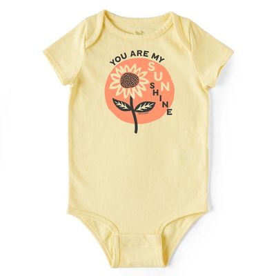 Infant You Are My Sunflower Short Sleeve Bodysuit