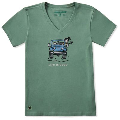 Women's Jackie ATV Wave Short Sleeve Tee Shirt